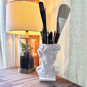 Ceramic Sculpture Paintbrush Holder